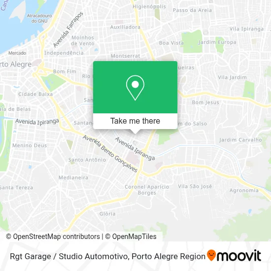Rgt Garage / Studio Automotivo map