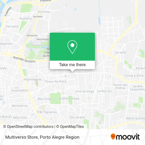 Multiverso Store map