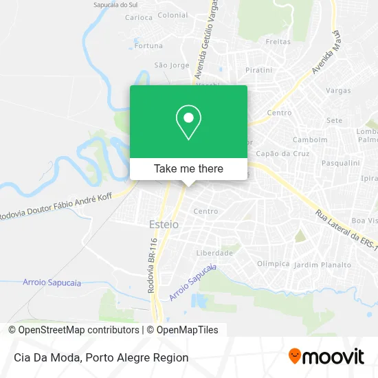 Cia Da Moda map