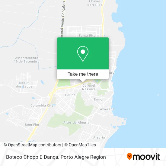 Boteco Chopp E Dança map