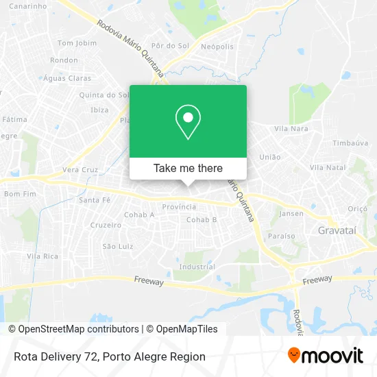 Rota Delivery 72 map