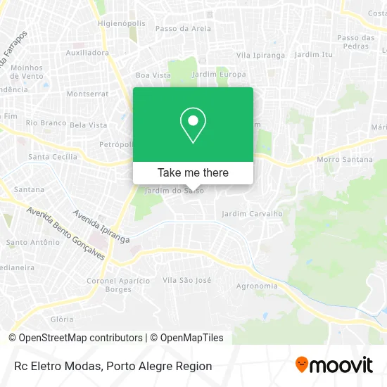 Rc Eletro Modas map