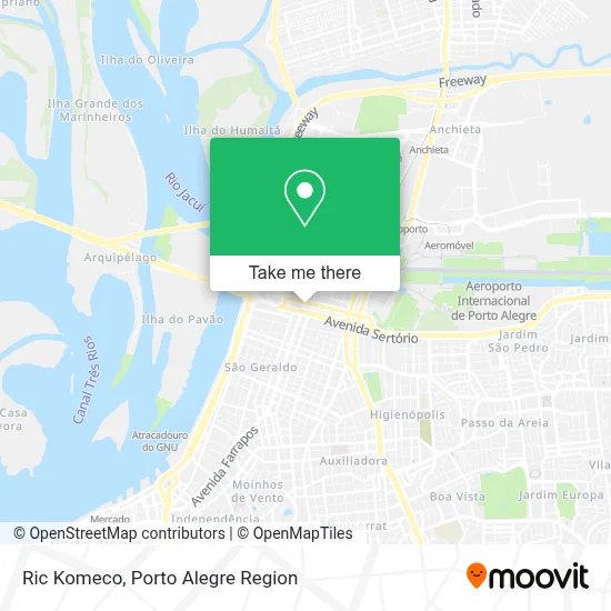 Ric Komeco map