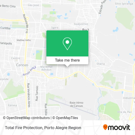 Total Fire Protection map