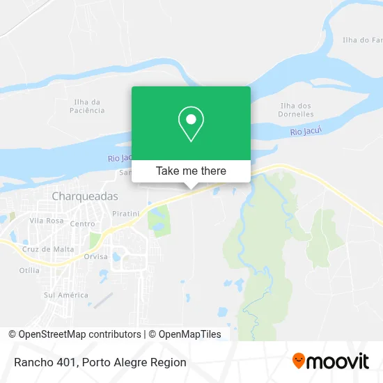 Rancho 401 map