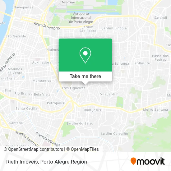 Rieth Imóveis map