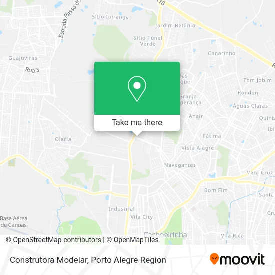 Construtora Modelar map