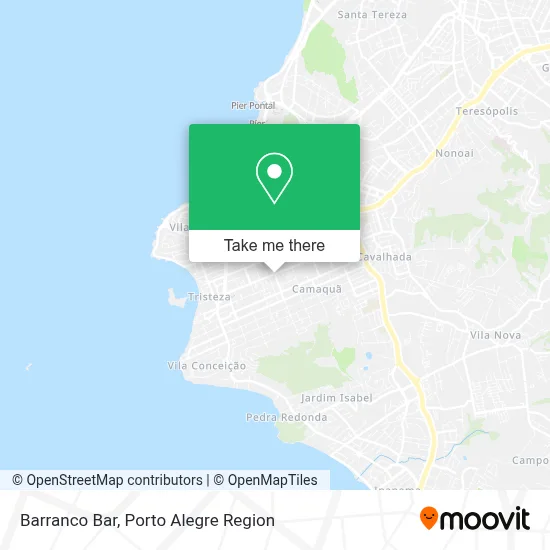 Barranco Bar map