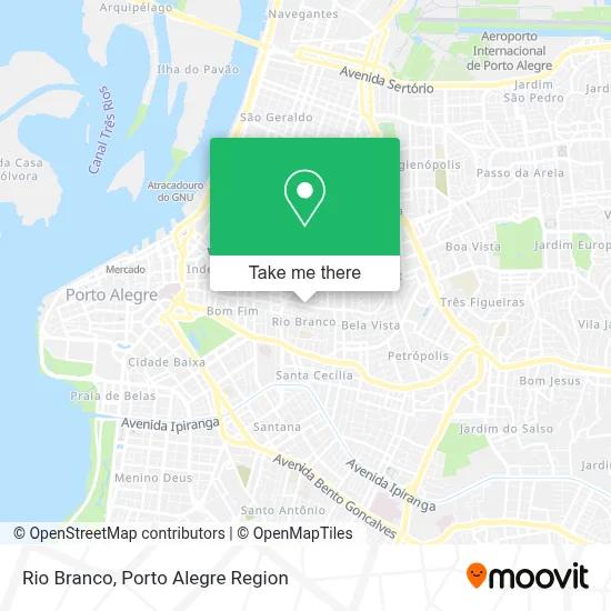 Rio Branco map