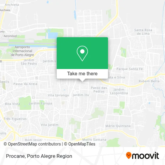 Procane map