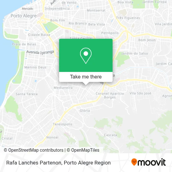 Rafa Lanches Partenon map