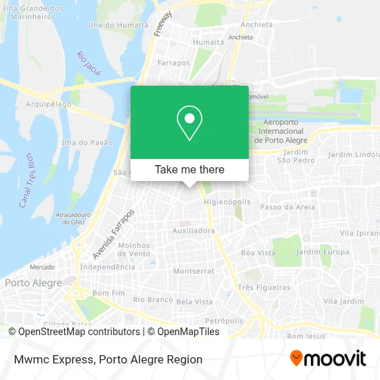 Mwmc Express map