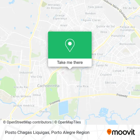 Posto Chagas Liquigas map