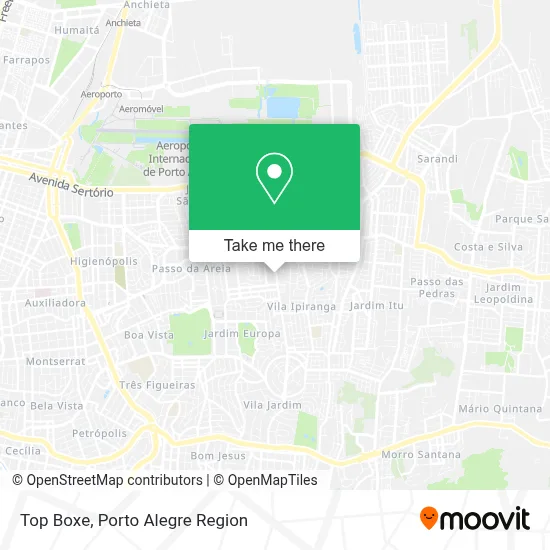 Top Boxe map