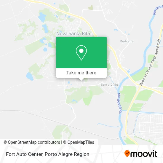 Fort Auto Center map