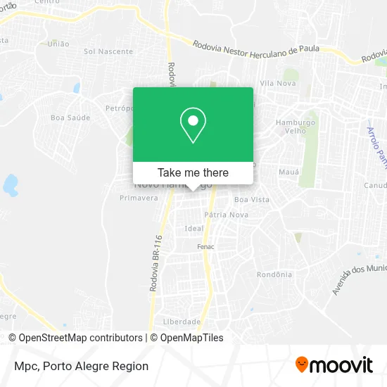 Mpc map
