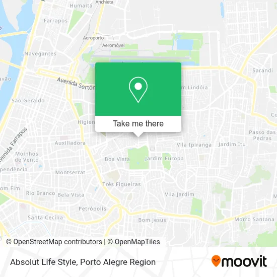 Absolut Life Style map