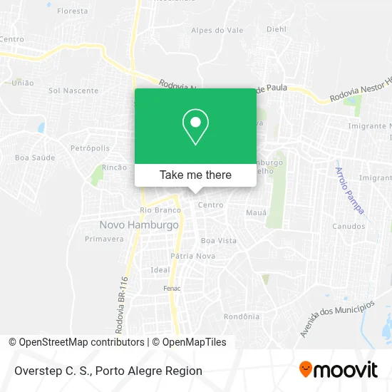 Overstep C. S. map