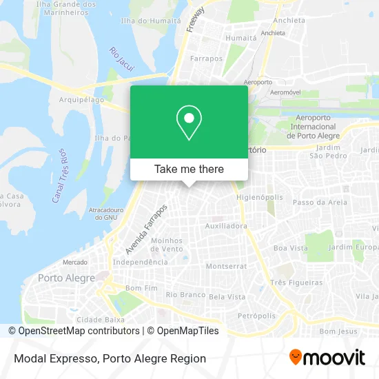 Modal Expresso map