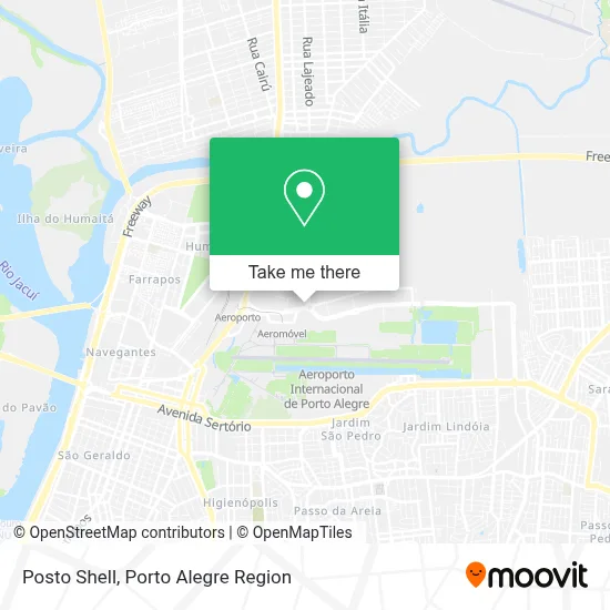 Posto Shell map