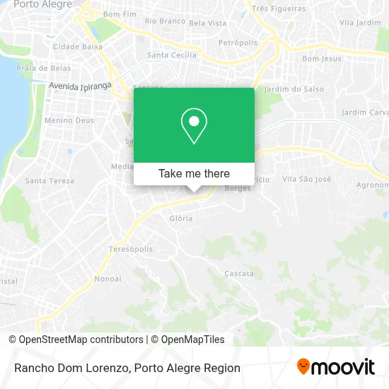 Rancho Dom Lorenzo map