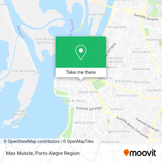 Max Muscle map