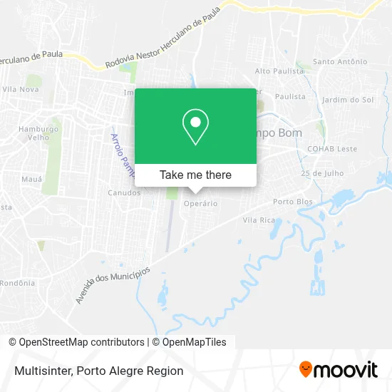 Multisinter map