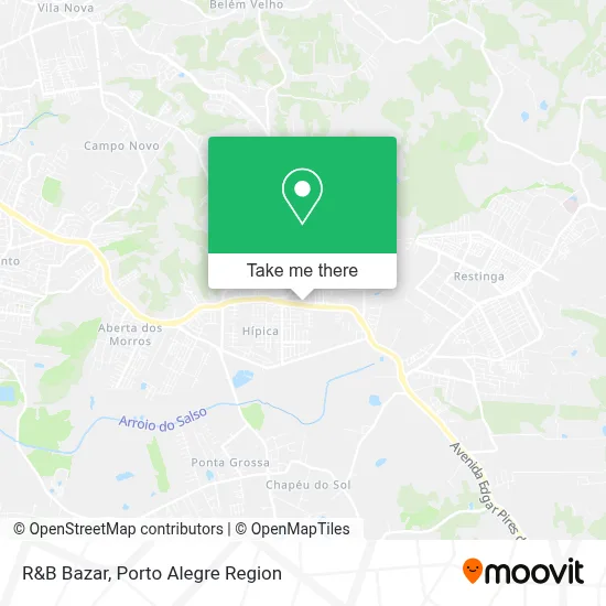 R&B Bazar map