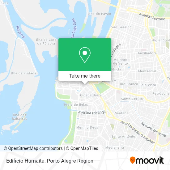 Edificio Humaita map