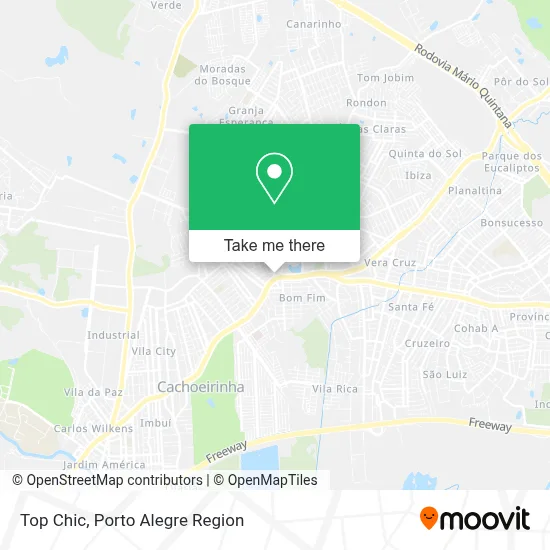 Top Chic map