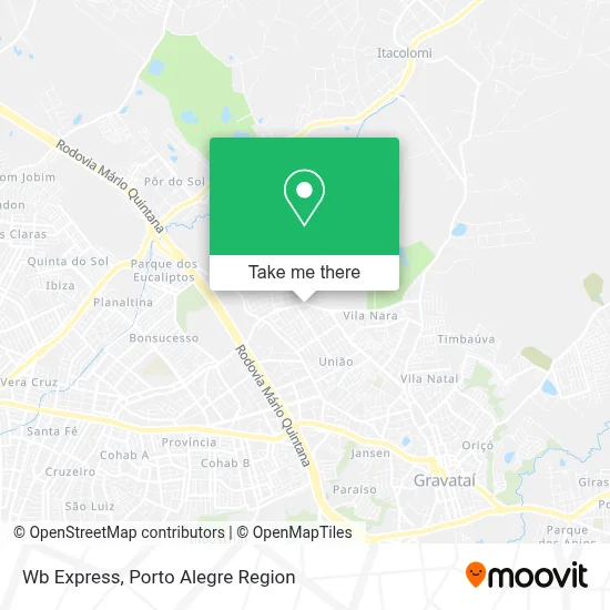 Wb Express map
