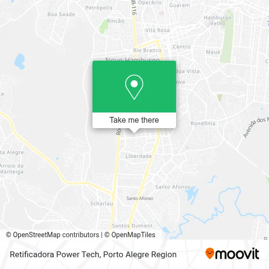 Retificadora Power Tech map