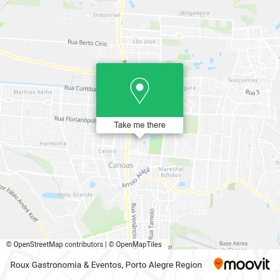 Roux Gastronomia & Eventos map