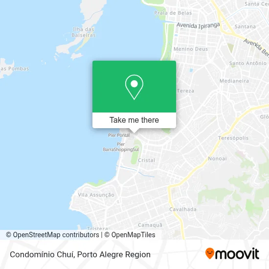 Condomínio Chuí map