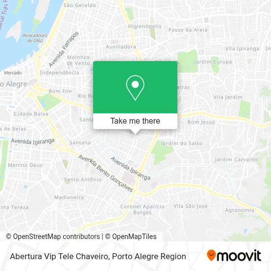 Abertura Vip Tele Chaveiro map
