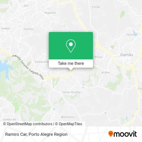 Ramiro Car map
