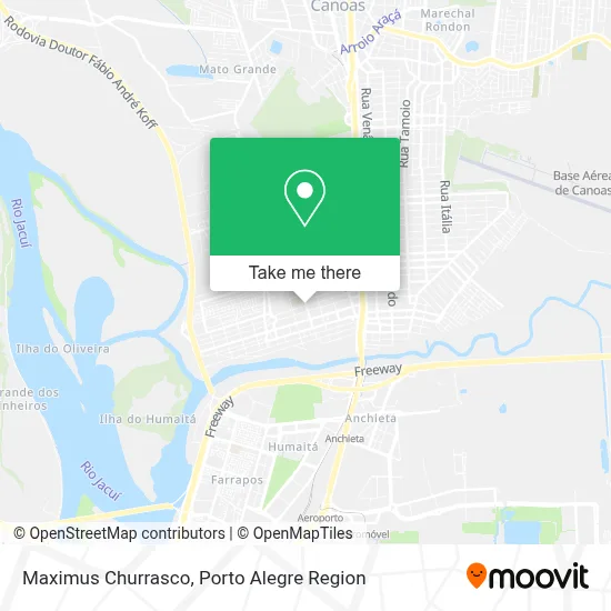 Maximus Churrasco map