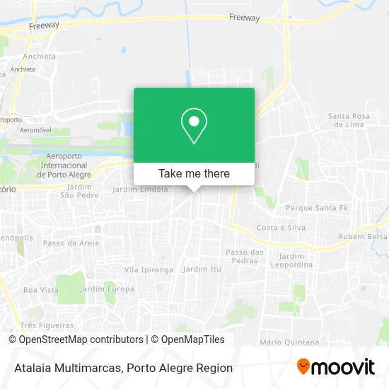 Atalaia Multimarcas map