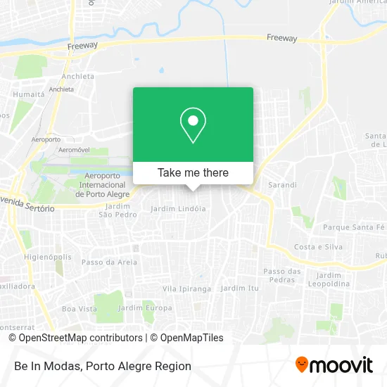 Be In Modas map