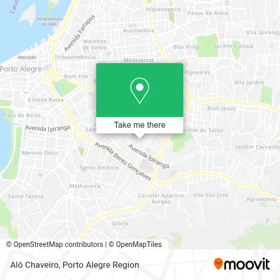 Alô Chaveiro map