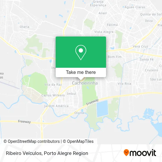 Ribeiro Veículos map