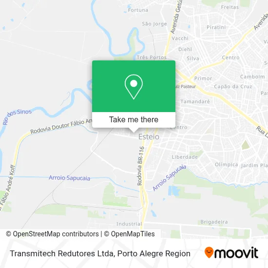 Transmitech Redutores Ltda map