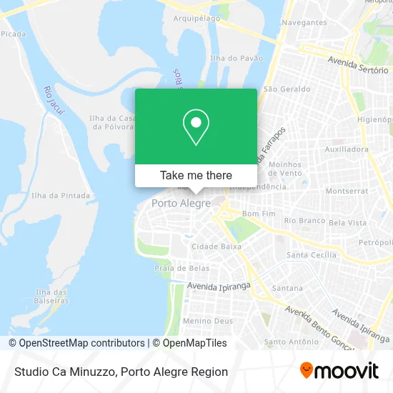 Studio Ca Minuzzo map