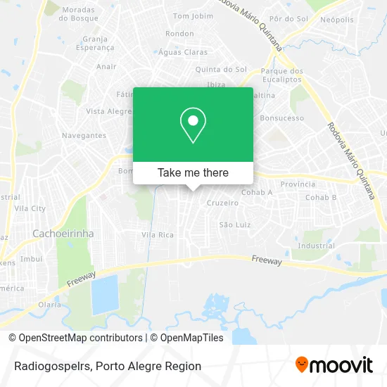 Radiogospelrs map
