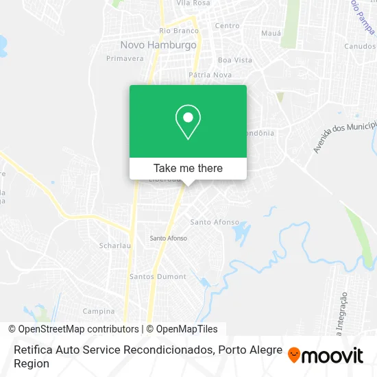 Retifica Auto Service Recondicionados map