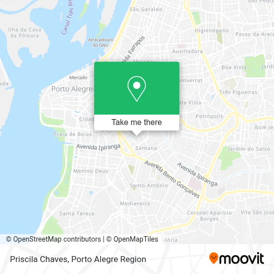 Priscila Chaves map