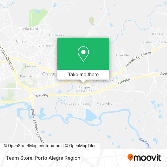 Team Store map