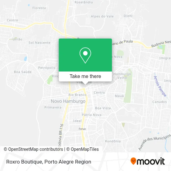 Roxro Boutique map