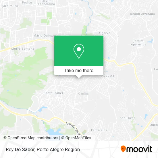 Rey Do Sabor map