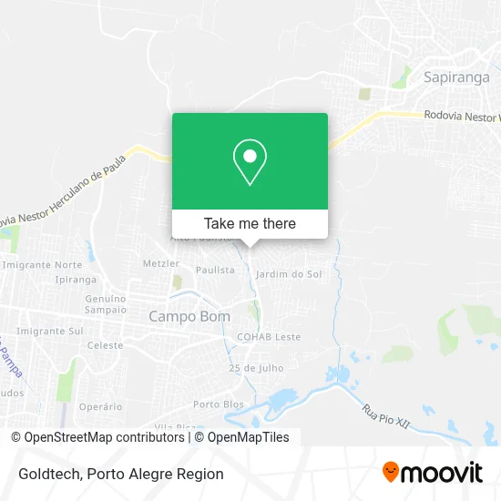 Goldtech map